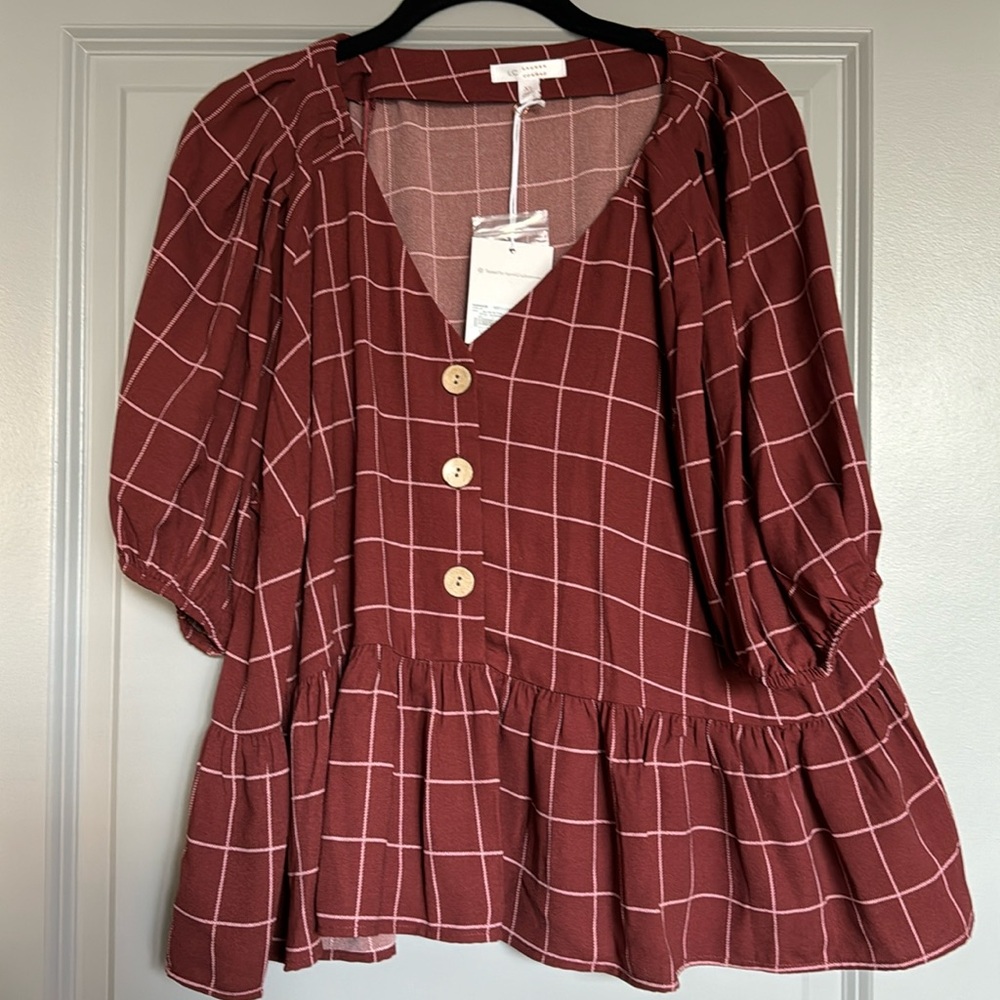 Lauren Conrad Babydoll Top